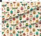 Various Fabrics by the Yard or Fat Quarter Retro Bugs Butterfly Beetles Nature Colorful Insects Dragon Fly Custom Printed Fabric by Spoonflower